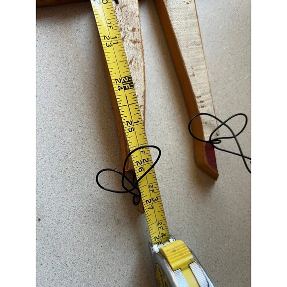 Rustic Farmhouse Decorative Wooden Angel American Primitive - Picture 2 of 12